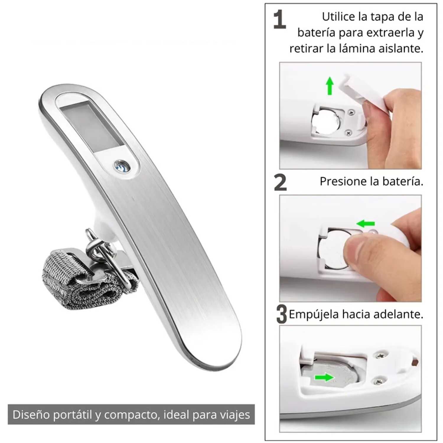BALANZA DIGITAL PARA MALETA ✈